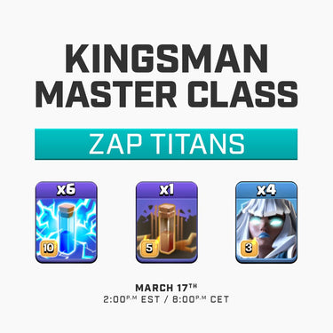 Master Class by Kingsman - Blueprint CoC Coaching